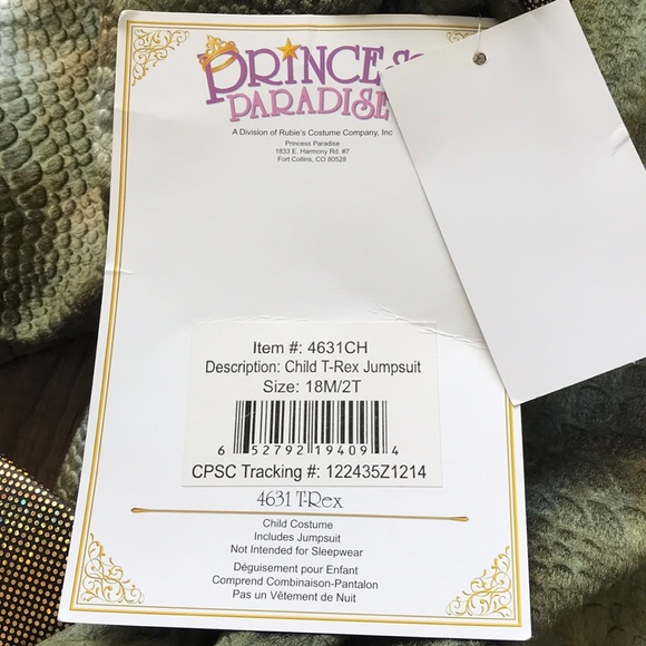 NWT Dinosaur Costume - Picture 4 of 5